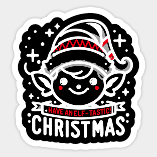 Have an Elf-tastic Christmas Sticker